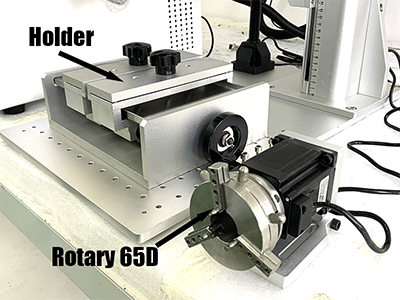 gold silver holder and rotary