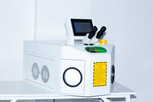 Laser Welding Machine for Aluminum Radiator Assembly 4 gold silver laser welding machine