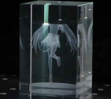 Yüzey Altı UV Lazer Kazıma Makinesi 3D Kristal