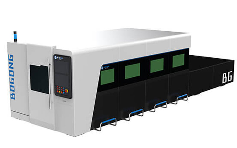 Automazione del taglio laser nella produzione intelligente 3 Automatizzando il taglio del laser nella fabbricazione di Smart-6000W-40KW la macchina di taglio del metallo del laser della fibra di alto potere