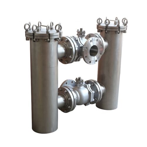 Duplex Basket Strainer for Continuous Liquid Filtration