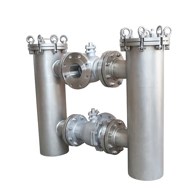 Duplex Basket Strainer for Continuous Liquid Filtration