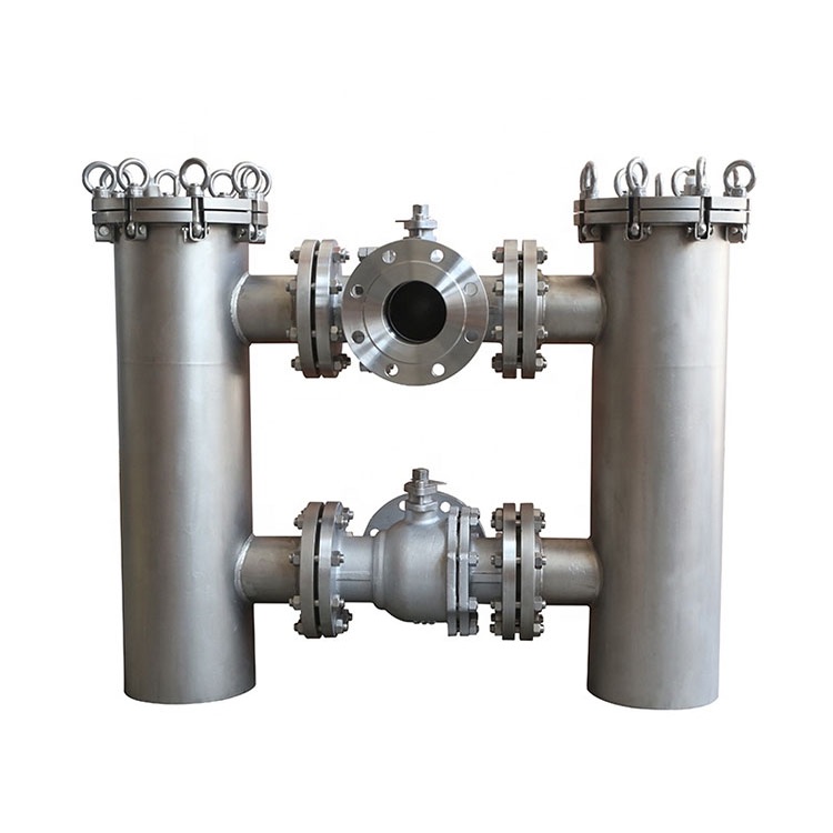 Duplex Basket Strainer for Continuous Liquid Filtration