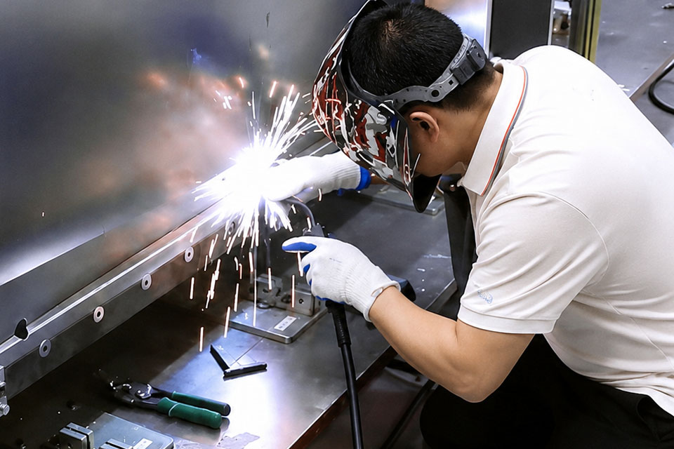 Welding Sheet Metal Fabricated Parts