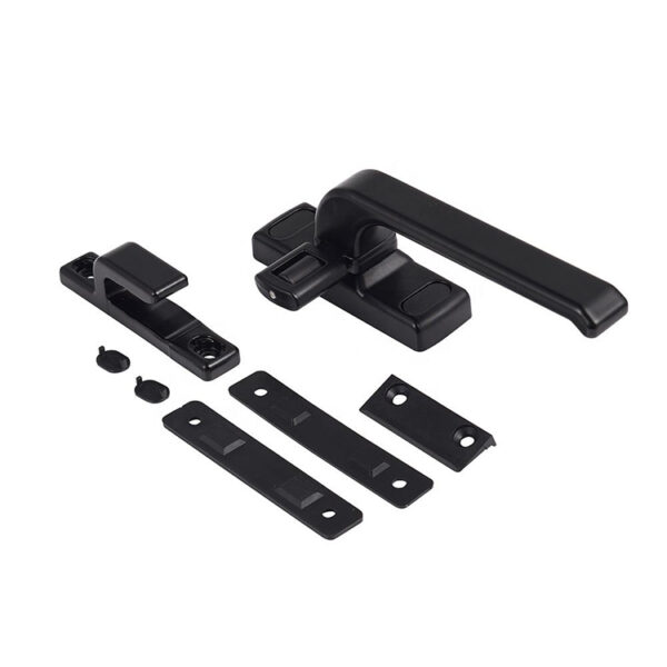 Arched Lever Window Handle with Projecting Latch Tongue Arched Lever Window Handle with Projecting Latch Tongue
