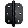 Ball-Tip Butt Door Hinge with Six-Hole Leaf Pattern Ball-Tip Butt Door Hinge with Six-Hole Leaf Pattern