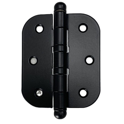 Ball-Tip Butt Door Hinge with Six-Hole Leaf Pattern Ball-Tip Butt Door Hinge with Six-Hole Leaf Pattern