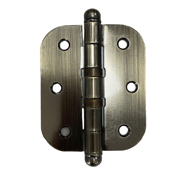 Ball-Tip Butt Door Hinge with Six-Hole Leaf Pattern Ball-Tip Butt Door Hinge with Six-Hole Leaf Pattern