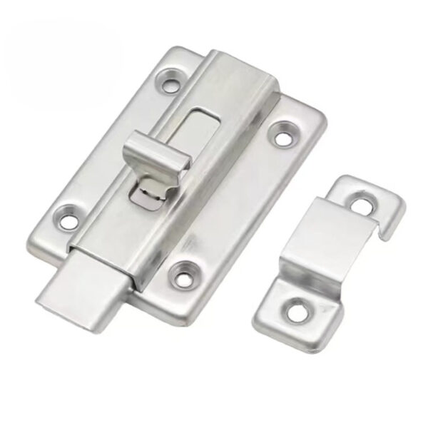 Channel-Covered Surface Slide Bolt Lock with Bridge Keeper Channel-Covered Surface Slide Bolt Lock with Bridge Keeper
