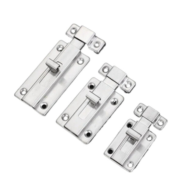 Channel-Covered Surface Slide Bolt Lock with Bridge Keeper Channel-Covered Surface Slide Bolt Lock with Bridge Keeper