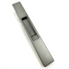 Dark Gray Recessed Touch Lock with Long Flush Pull