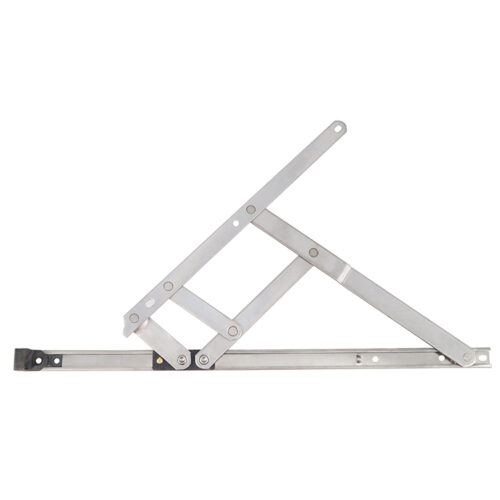 Extended-Arm Friction Stay Window Hinge with Adjustable Slider Extended-Arm Friction Stay Window Hinge with Adjustable Slider