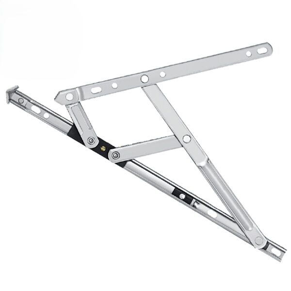 Extended-Link Window Friction Stay with Reinforced Track Extended-Link Window Friction Stay with Reinforced Track
