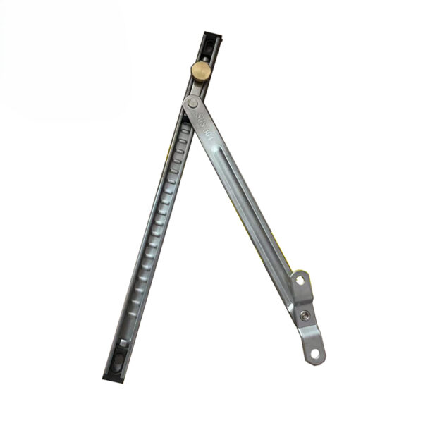Extended-Link Window Friction Stay with Reinforced Track Extended-Link Window Friction Stay with Reinforced Track