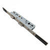 Extended-Strip Multipoint Door Lock with Central Gearbox