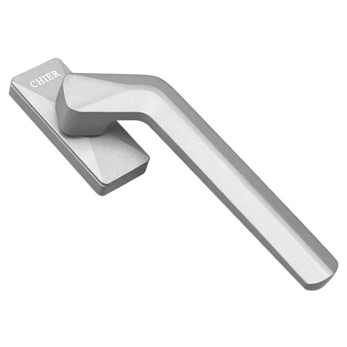 Faceted Casement Window Handle with Concealed-Fixing Base Faceted Casement Window Handle with Concealed-Fixing Base