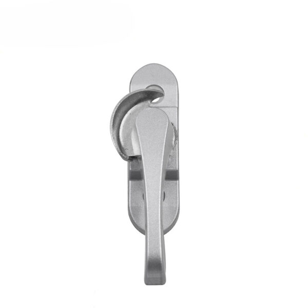 Faceted-Lever Window Sash Lock with Raised Central Base