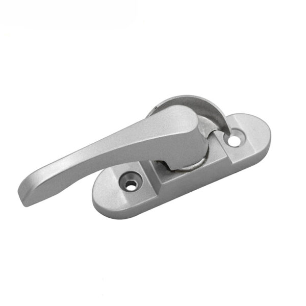 Faceted-Lever Window Sash Lock with Raised Central Base