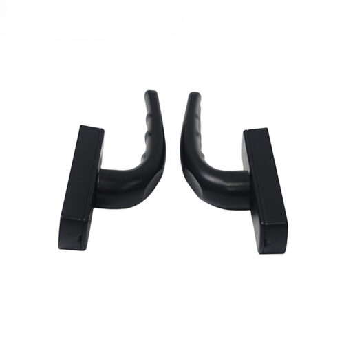 Finger-Contoured Sliding Handle with Deep Offset Lever Finger-Contoured Sliding Handle with Deep Offset Lever