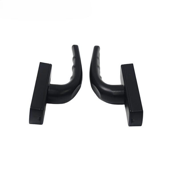 Finger-Contoured Sliding Handle with Deep Offset Lever Finger-Contoured Sliding Handle with Deep Offset Lever