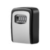Flat-Panel Four-Dial Wall Mount Key Lock Box with Side Release