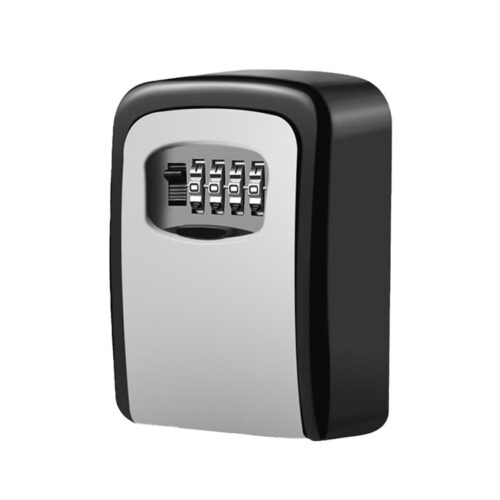 Flat-Panel Four-Dial Wall Mount Key Lock Box with Side Release Flat-Panel Four-Dial Wall Mount Key Lock Box with Side Release