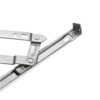 Fold-Flat Four-Bar Window Friction Stay with Offset Linkage Fold-Flat Four-Bar Window Friction Stay with Offset Linkage