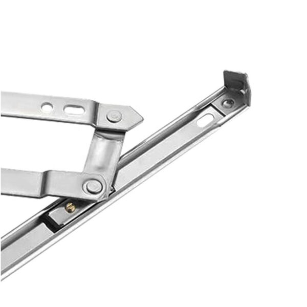 Fold-Flat Four-Bar Window Friction Stay with Offset Linkage Fold-Flat Four-Bar Window Friction Stay with Offset Linkage