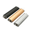 Fold-Out Recessed Sliding Handle with Curved End Caps Fold-Out Recessed Sliding Handle with Curved End Caps