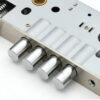 Four-Bolt Mortise Door Lock with Matching Keeper Set