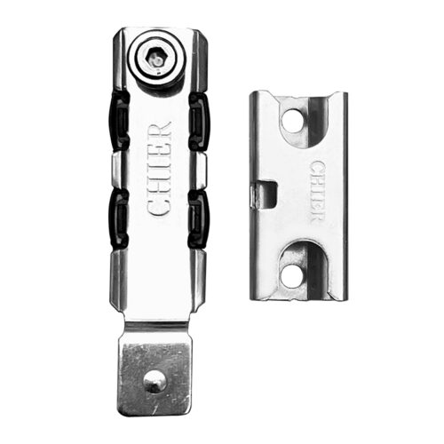 Four-Guide Roller Arm Window Stay with Two-Hole Keeper