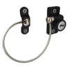 Key-Locking Cable Casement Restrictor with Separate Anchor