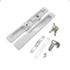 Key-Locking Recessed Casement Lock with Matching Pull Plate