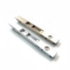 Key-Locking Recessed Touch Lock Set with Adjustable Fitting Kit