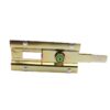 Keyed Slide Bolt Door Latch with Padlock Retaining Tab Keyed Slide Bolt Door Latch with Padlock Retaining Tab