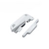 Lever-Operated Window Sash Latch with Channel Keeper