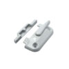 Lever-Operated Window Sash Latch with Channel Keeper