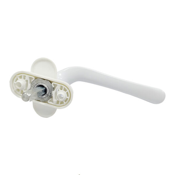 Long Curved Lever Sliding Window Handle with Oval Base