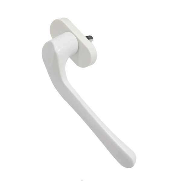 Long Curved Lever Sliding Window Handle with Oval Base