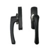 Long-Curved Lever Window Sash Lock with Crescent Cam