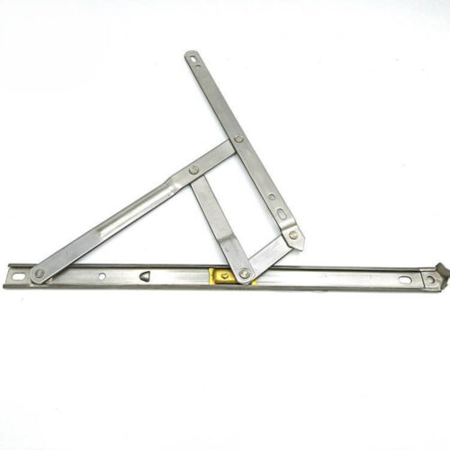 Long-Track Four-Bar Window Friction Stay with Gold-Tone Slider Long-Track Four-Bar Window Friction Stay with Gold-Tone Slider