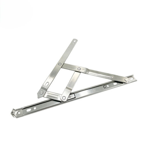 Long-Track Four-Bar Window Friction Stay with Recessed Support Arm Long-Track Four-Bar Window Friction Stay with Recessed Support Arm