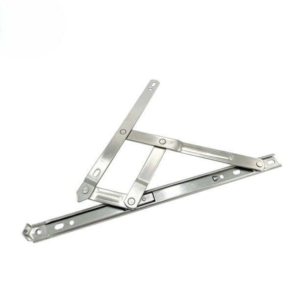 Long-Track Four-Bar Window Friction Stay with Recessed Support Arm