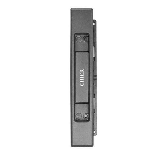 Low-Profile Casement Lock with Wide Central Sliding Paddle