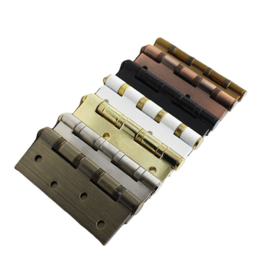 Multi-Finish Five-Knuckle Butt Door Hinge with Rectangular Leaves Multi-Finish Five-Knuckle Butt Door Hinge with Rectangular Leaves