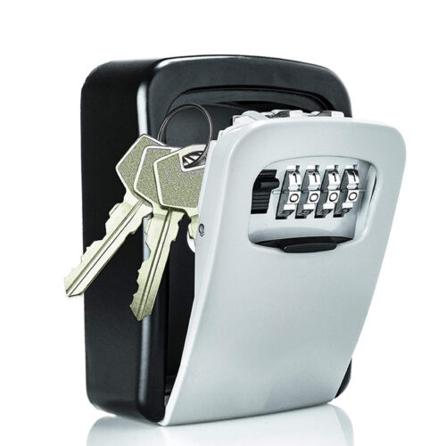 Multi-Hole Backplate Four-Dial Wall Mount Key Lock Box Multi-Hole Backplate Four-Dial Wall Mount Key Lock Box