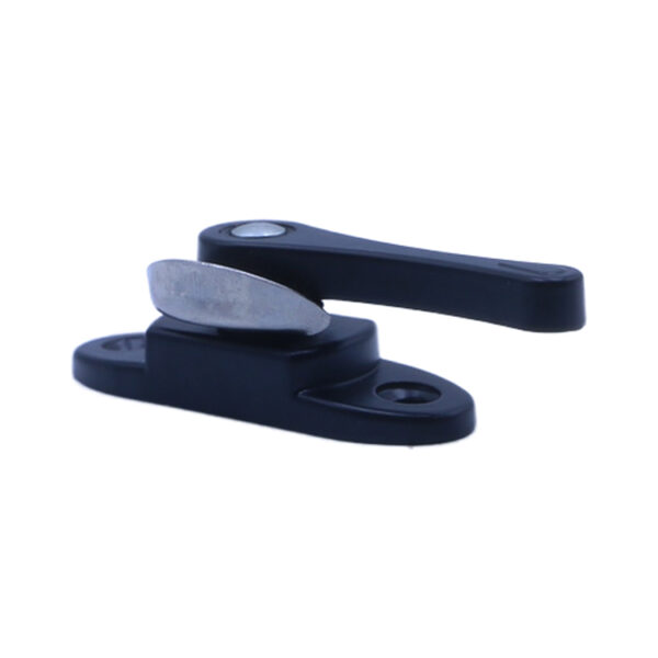 Oval-Base Window Sash Lock with Teardrop-Grip Lever Oval-Base Window Sash Lock with Teardrop-Grip Lever