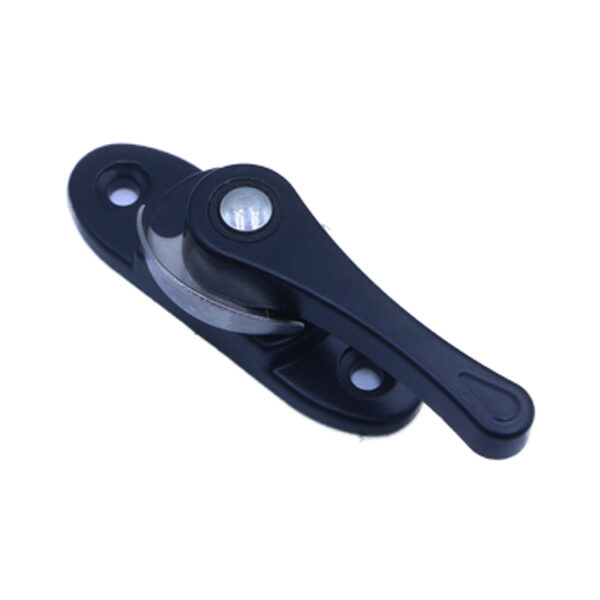 Oval-Base Window Sash Lock with Teardrop-Grip Lever Oval-Base Window Sash Lock with Teardrop-Grip Lever