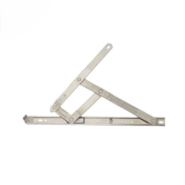Paired Four-Bar Window Friction Stay with Ribbed Link Arms Paired Four-Bar Window Friction Stay with Ribbed Link Arms