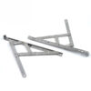 Paired Four-Bar Window Hinge with Countersunk Sash Arm Paired Four-Bar Window Hinge with Countersunk Sash Arm